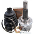 CV Joint - Febest 0210-P12QG18A44 - Nissan Primera (P12) Wheel Side, Front Axle, with ABS sensor ring