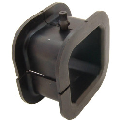 Grommet steering rack housing