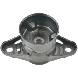 Rear shock absorber mounting