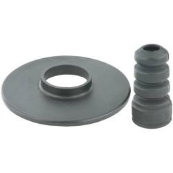 Rear shock absorber jounce bumper