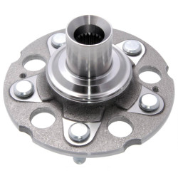 Rear wheel hub without bearing