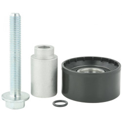 Pulley idler timing belt