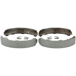 shoe kit, rear brake - kit (with anti-rattle spring)