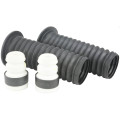 Boot with jounce bumper front shock absorber kit