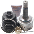Outer CV Joint - FEBEST 1210-ELNA46 - Hyundai/Kia - 22X60X27mm, 46 ABS Teeth