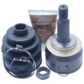 CV Joint - Febest 0410-NA4 - Mitsubishi Grandis NA4W - Front Axle, Wheel Side