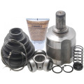 CV Joint - Febest 2411-DUSTLH - Inner, Front Axle Left, Transmission Side