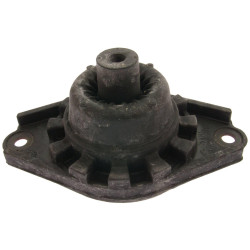 Rear shock absorber mounting