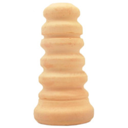 Rear shock absorber jounce bumper