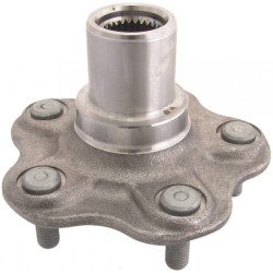 Rear wheel hub without bearing