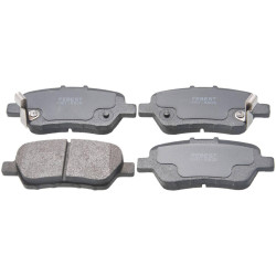 pad kit, disc brake, rear (with anti squeal shim)