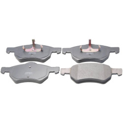 pad kit, disc brake, front (with anti-rattle spring)