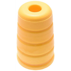 Rear shock absorber jounce bumper