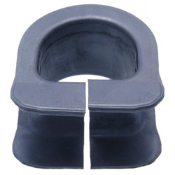 Grommet steering rack housing