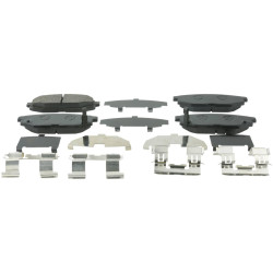 pad kit, disc brake, rear - kit (with anti squeal shim)