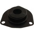 Rear shock absorber mounting