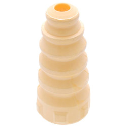 Rear shock absorber jounce bumper