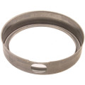 Rear wheel bearing dust deflector