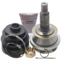 Joint Kit, Drive Shaft - FEBEST 1210-SFCLRRA52 - HYUNDAI SANTA FE Rear Axle, Wheel Side, with ABS sensor ring