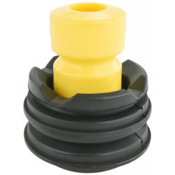 Rear shock absorber jounce bumper
