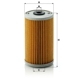 Mann Filter H 614 x Oil Filter Cartridge Replacement with Oil Drain Plug Gasket