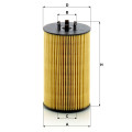 Engine Oil Filter - Mercedes-Benz (C216 C209 W219 S211 X164 V221 C63) - Mann HU8012Z