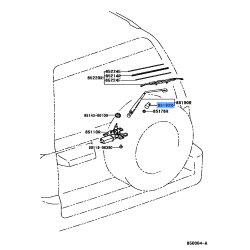 Cap Wiper Arm Head