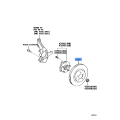 TOYOTA 43512-42100 Brake Disc, Front