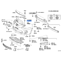 Front Bumper Side Support, LH - Toyota (52116-02220)