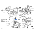TOYOTA 53201-60180 Genuine Radiator Support Sub-Assembly