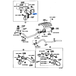 Bracket Exhaust Pipe