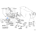 TOYOTA 16321-36010 Water Inlet