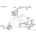 Toyota OEM Genuine CLAMP, NOZZLE HOLDER, NO.1 23695-30011