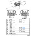 Toyota Switch Bezel 84656-60070