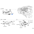 TOYOTA 86273-50070 Magazine Disc Player