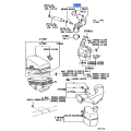 TOYOTA 17881-03110 Genuine Hose Air Cleaner