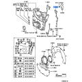 TOYOTA 11328-75010 Genuine Timing Gear Or Chain Cover Gasket