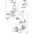 TOYOTA LEXUS Power Steering Pump Rebuild Gasket Kit 04446-60260