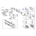 TOYOTA 04465-0W110 Brake Pad