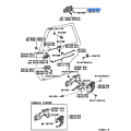 Genuine Toyota OEM Front Door Handle Outer 69211-02130