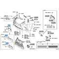 TOYOTA 52114-30300 Bracket, Front Bumper