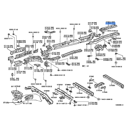 Reinforcement Sub-Assy, Rear Floor Side Member, LH
