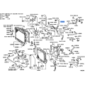TOYOTA 16552-17011 HOSE, SUB RADIATOR, NO.2