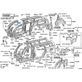 Genuine OE Rail, Roof Side, Outer Right - TOYOTA 61211-95403