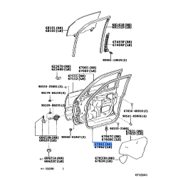 Fr Door Rubber Rh