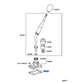 TOYOTA 33584-60010 Genuine Control Shift Lever Retainer Gasket