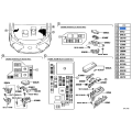 Mini Fuse 30 Amp - Compatible with Lexus & Toyota 90982-09025
