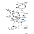 Lower Outside Molding Retainer