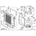 TOYOTA 16571-51020 Hose Radiator No.1
