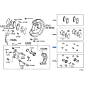 Disc Brake Fitting Kit Rear - Toyota 04948-60010